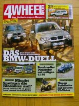 4 Wheel Fun 12/2005 Santana PS-10,X3 vs. X5,Pajero Classic