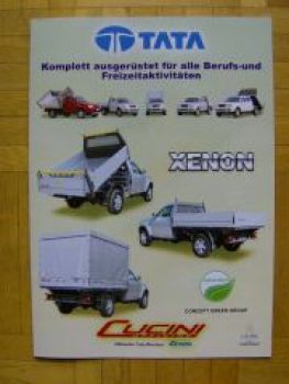 Tata Xenon Berufs- und Freitzeitaktivitäten Kipper Pritschen