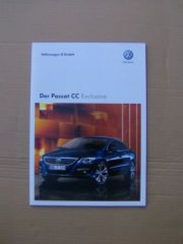 VW Passat CC Ecxclusive Mai 2010 NEU