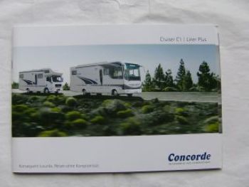 Concorde Cruiser C1/Liner August 2010 +Preisliste NEU