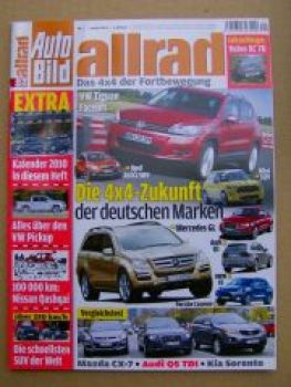 Auto Bild allrad 1/2010 Volvo XC70, CX7 vs. Q5 TDI vs.Sore