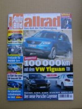 Auto Bild alles allrad 4/2010 VW Amarok TDI, VW T5 4Motion