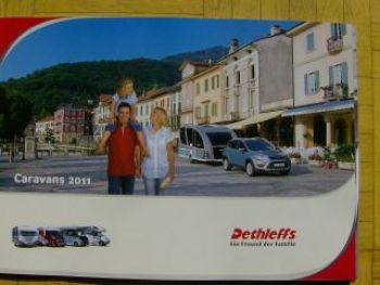 Dethleffs Caravans 2011 Prospekt NEU