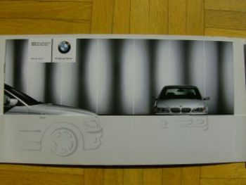 BMW 3er Limousine Touring E46 Editionen September 2003 NEU