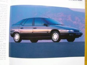 Citroen XM 20 Classic Tecnic 30 V6 Juli 1989 Großformat