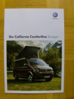 VW T5 California Comfortline Europe August 2010 NEU