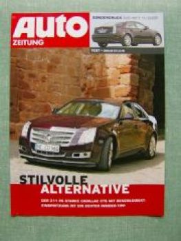 Auto Zeitung 11/2008 Cadillac CTS 3.6V6 Test