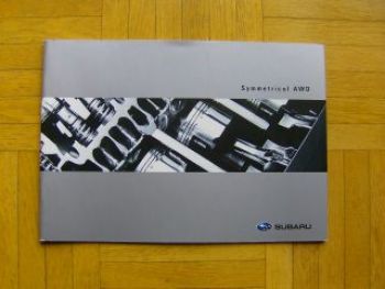 Subaru Symmetrical AWD März 2007 Das Antriebskonzept