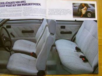 Opel Kadett D +SR +Caravan August 1979 +Farben/Polster