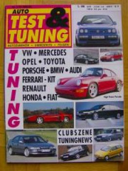 Auto Test & Tuning 2/1994 Steinmetz Astra, SAT E36 Cabrio
