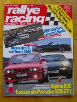 rallye racing 8/1990 500SL R129 AMG, Alpina B10 Bi-Turbo E34