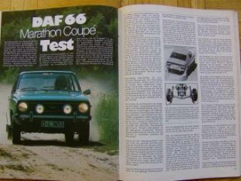 rallye racing 7/1973 DAF 66 Marathon , Escort RS2000, Triumph