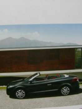 Renault Mègane Coupè-Cabriolet Prospekt Mai 2010 NEU