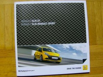 Renault Clio & Grandtour 20 Jahre +GT +Sport Dezember 2010