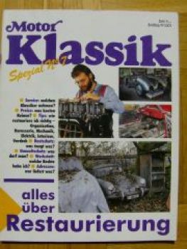 Motor Klassik Spezial Nr.7 Restaurierung Alfa 1900, VW Käfer
