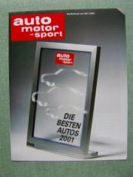 AMS 4/2001 VW die besten Autos 2001 Lupo Polo Sharan Golf