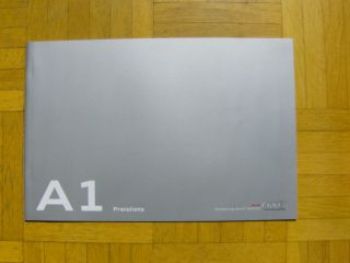 Audi Preisliste A1 Attraction Ambition April 2011 NEU