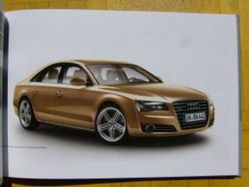 Audi A8 +L +L W12 Buch April 2011 NEU D4/4H