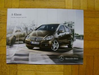 Mercedes Benz A-Klasse BR169 April 2011
