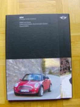 BMW Mini Pressemappe Genf 2004 Cabrio R52 Rarität