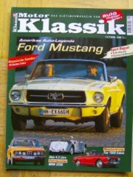 Motor Klassik 11/1999 Ford Mustang I, BMW 2500 E3, Alvis 4.3Litr