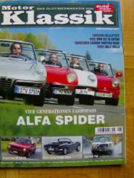 Motor Klassik 6/2004 Alfa Spider, BMW 502, VW Golf1 GTI