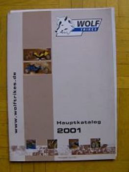 Wolf Trikes Hauptkatalog 2001 Traveller T1 T3i Tristar TS1 TS3i