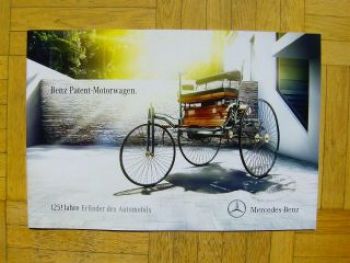 Mercedes Benz Patent-Motorwagen Prospekt Januar 2011 NEU