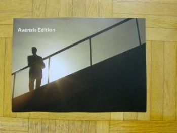 Toyota Avensis Edition Prospekt März 2011 NEU