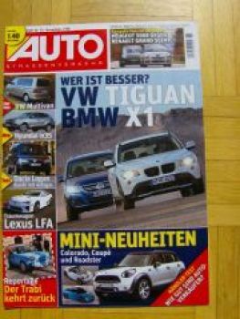 Auto Straßenverkehr 26/2009 BMW X1,Tiguan, T5 Multivan,LFA