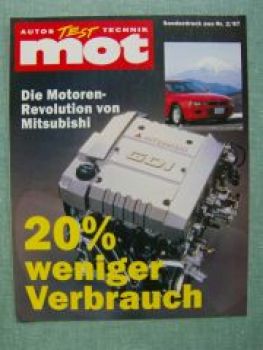 mot 2/1997 Mitusubishi GDI Motor Carisma Sonderdruck