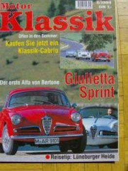 Motor Klassik 5/1994 Alfa Giulietta Sprint, NSU Prinz 1000,Daiml