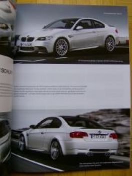 M3 Coupè E92 Limousine E90 und Cabrio E93 März 2011 +Competition