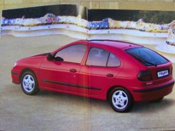 Renault Mègane Prospekt Dezember 1996 NEU