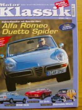 Motor Klassik 2/2000 Alfa Romeo Duetto Spider,BMW 323i E21