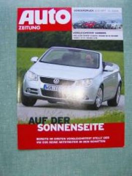 Auto Zeitung 12/2006 VW Eos gegen Astra Twin Top 307 CC Volvo C7