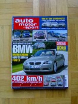 AMS 23/2006 BMW 525d E60 Corvette Z06,VW Polo 1.4TDi vs. Corsa D