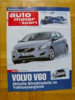ams 2/2011 Volvo V60 vs. RS5 Coupè, Impreza WRX, Cooper S