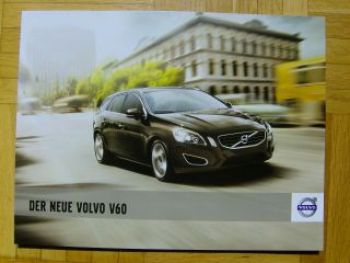 Volvo V60 Prospekt Juli 2010 +Preisliste NEU