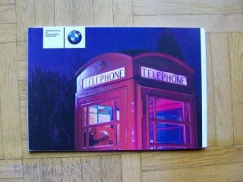 BMW Betriebsanleitung zur Universal Handy Vorbereitung August 20