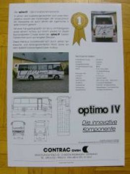 Contrac GmbH optimo IV Omnibus Prospektblatt NEU