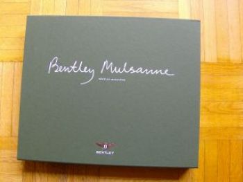 Bentley Mulsanne Box 2010 +Karten +Technische Daten NEU