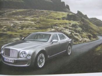 Bentley Mulsanne Box 2010 +Karten +Technische Daten NEU