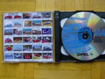 Opel IAA Frankfurt 1999 Phto CD1 +2 Modellreihe +Highlights