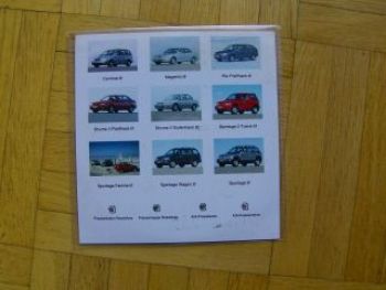 Kia Roadshow März 2002 Carnival Magentis Rio Shuma II Sportage