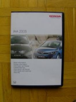 Honda IAA 2005 Presse-Information Civic, Accord, S2000