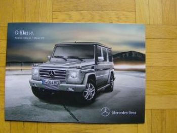 Mercedes Benz G-Klasse BR463 1.Februar 2011 NEU