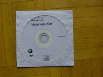 BMW Modell Year 2008 Presse CD Rarität