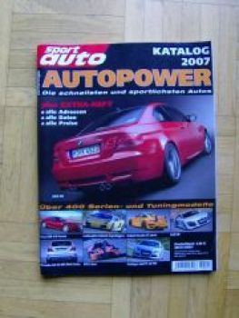 Autopower Katalog 2007 KTM X-bow, CLK63 AMG Black Ser