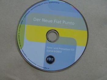 Fiat Punto Foto- und Pressetext CD Juni 2003